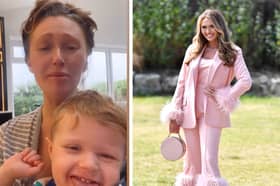 Charlotte Dawson says she is feeling very emotional about her son Noah turning 3. Credit: @charlottedawsy on Instagram and Getty.