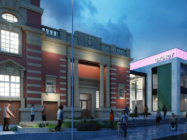 An artist's impression of the proposed culture hub