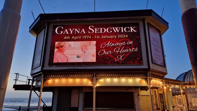 Gayna remembered on North Pier