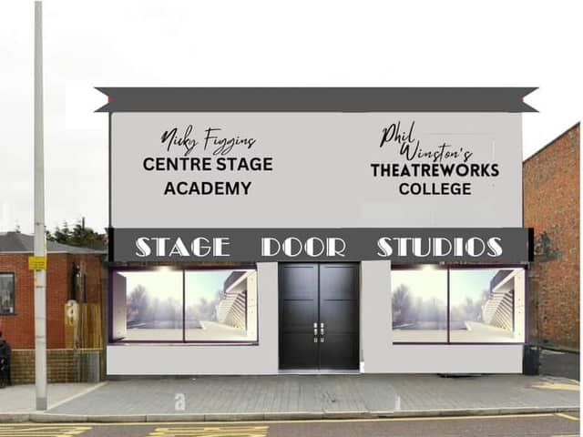How the new Stage door Studios will look