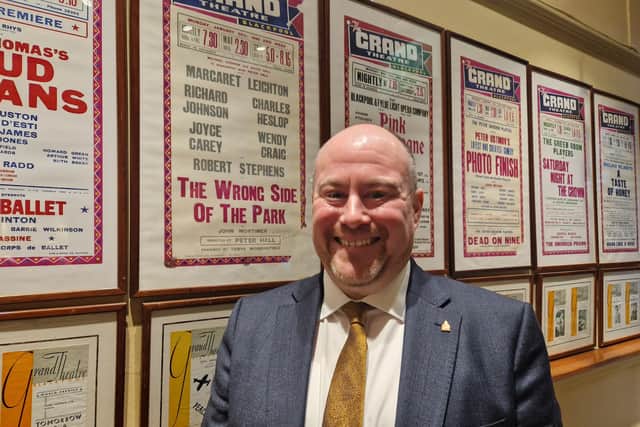 The Chief Executive of the Blackpool Grand Theatre, Adam Knight.