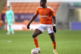Beryly Lubala has joined his second club since leaving Blackpool. He departed Bloomfield Road in the summer. (Photo by Alex Livesey/Getty Images)