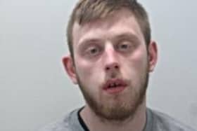 Jack Rimmer, from Fleetwood, is wanted on recall to prison (Credit: Lancashire Police)