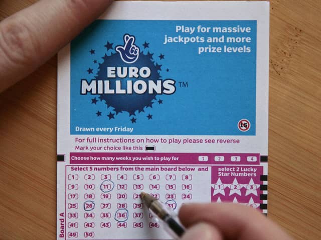 One lucky Lancashire man has won £1M on the EuroMillions.