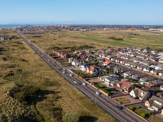 The cycle track at St Annes could be extended 