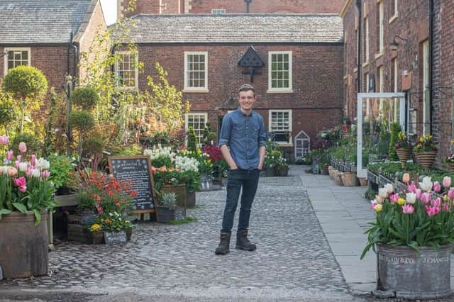 Greg Anderton in his Leafy Lytham Garden Hub. Credit: Brooks-Carter Photography 