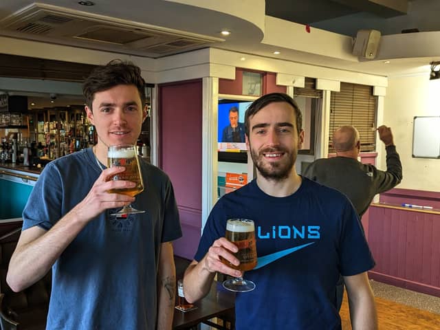 Adam and Ross are aiming to visit every pub in Blackpool throughout 2024
