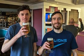 Adam and Ross are aiming to visit every pub in Blackpool throughout 2024