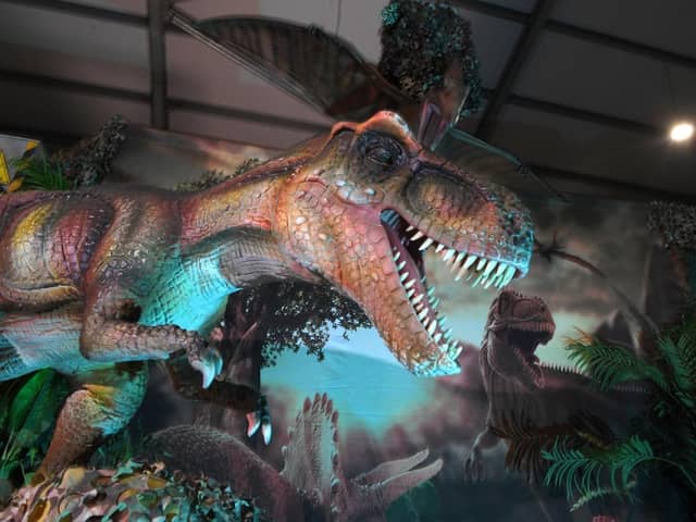 Jurassic Earth Live features the World's largest walking T-rex