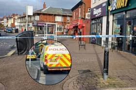 A 22-year-old has been arrested on suspicion of section 18 grievous bodily harm after the stabbing outside Subway in Layton on Wednesday