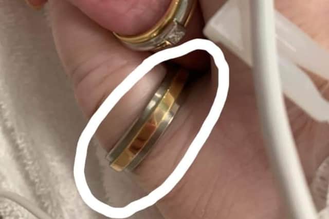 Stolen wedding ring