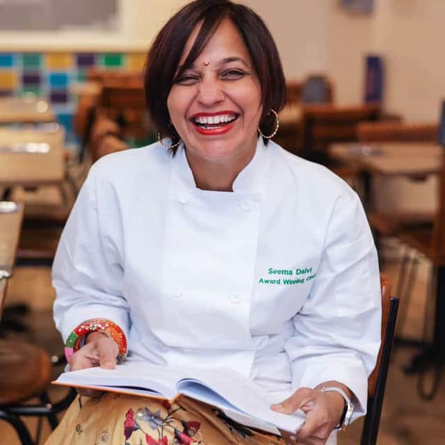 Seema Dalvi, the award-winning chef who runs the Dalvee restaurants in Lytham and Poulton