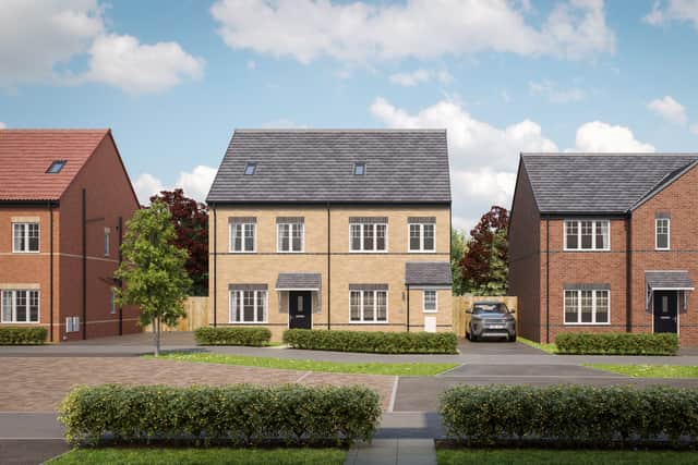 Avant Homes has exchanged contracts on 20-acres in Great Eccleston (CGI indicative of proposed house types)