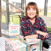Lorraine pictured at a literary launch of her new book The Island Swimmer