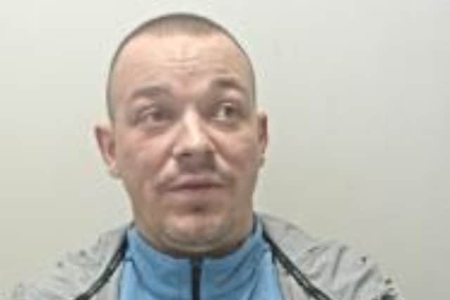 Wanted man Jamie Cooper has links to Blackpool (Credit: Lancashire Police)