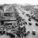 Golden Mile crowds in September 1955