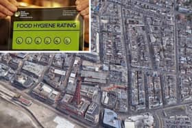 A takeaway in Blackpool has been handed a new food hygiene rating...