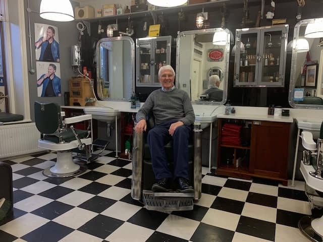 Tony Winder in Anthony & Patricia, a salon he opened in 1967.