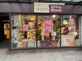 Home furnishings store Forsyths in Clifton Street, Lytham is closing down