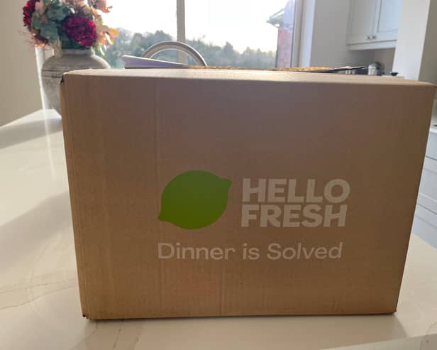 My Hello Fresh delivery