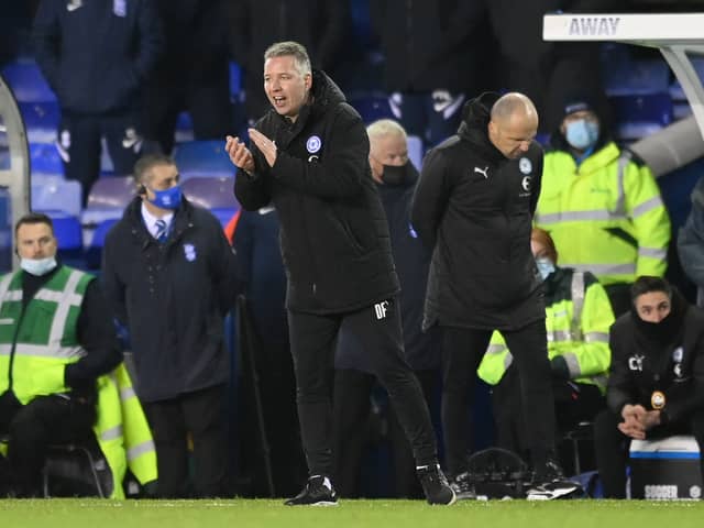 Darren Ferguson has spoken highly of Blackpool and Neil Critchley ahead of Saturday. His Peterborough United take on the Seasiders in a double-header. (Image: Getty Images)
