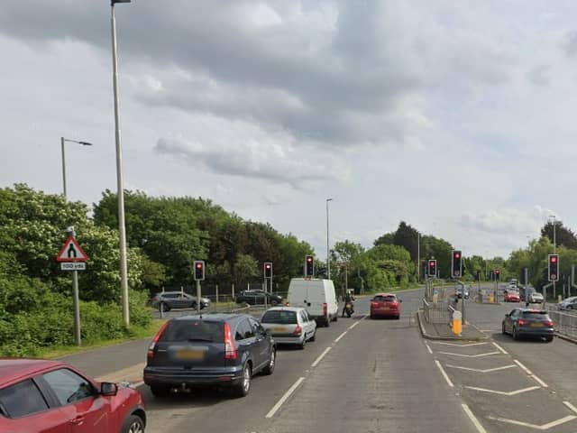 Amounderness Way will see lane closures and four-way temporary traffic lights later this month (Credit: Google)