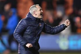 Neil Critchley enjoyed Blackpool's atmosphere against Bolton Wanderers. He hopes Seasiders fans can create something similar against Peterborough United. (Image: CameraSport - Dave Howarth)