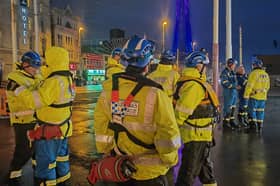 HM Coastguard Fleetwood were called out seven times in 48 hours. 