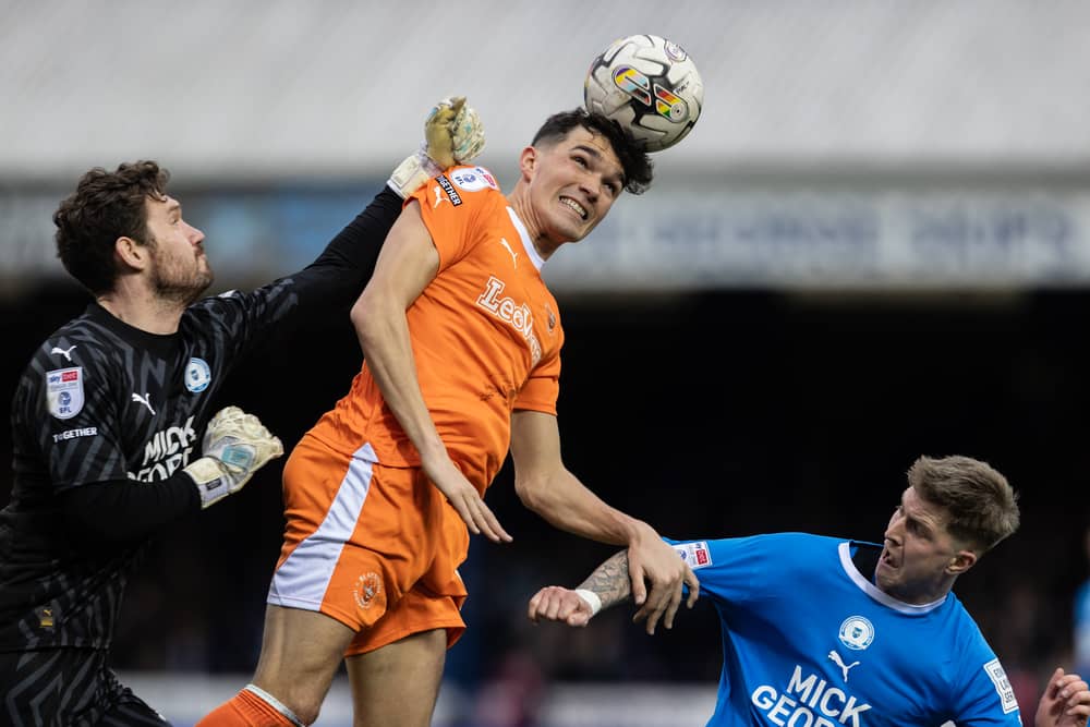 Blackpool got their promotion push back on track with a win against Peterborough United. Are the Seasiders capable of breaking in to the League One play-offs? (Image: CameraSport - Andrew Kearns)