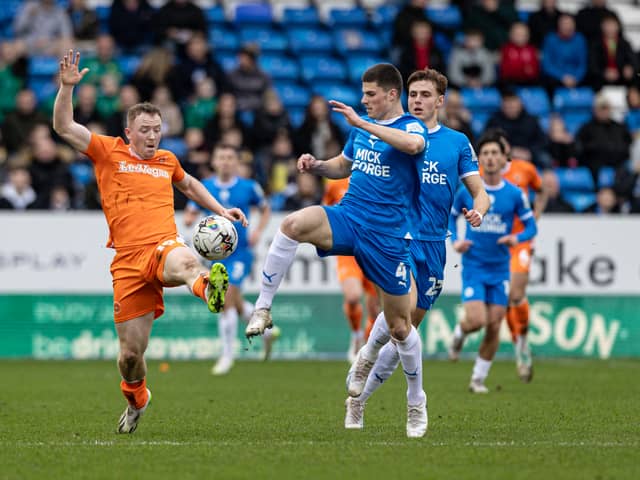 Blackpool and Peterborough United clash for the second time in four days. Bloomfield Road is the venue and the EFL Trophy is the competition. (Image: CameraSport - Andrew Kearns)