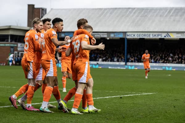 Blackpool got back to winning ways against Peterborough United. (Image: CameraSport - Andrew Kearns). 