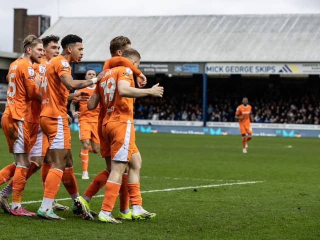 Blackpool got back to winning ways against Peterborough United. (Image: CameraSport - Andrew Kearns). 