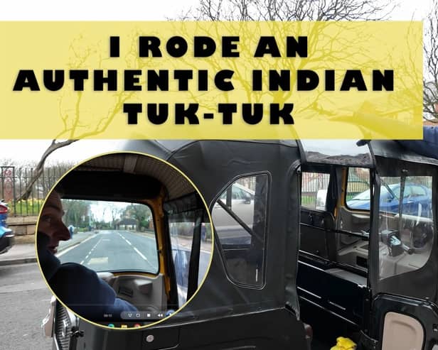 Watch video: My ride in an Indian tuk-tuk
