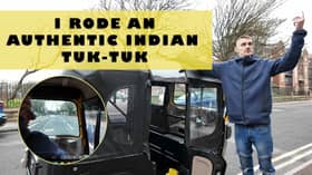 Watch video: My ride in an Indian tuk-tuk