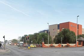 Artist's impression of the proposed new magistrates court