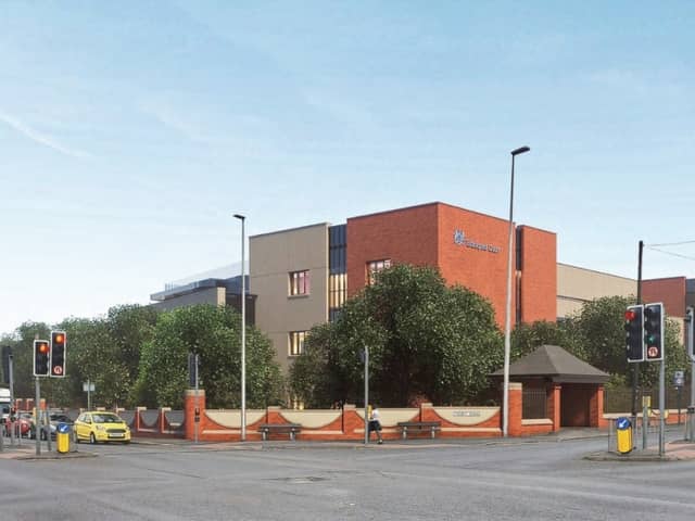 Artist's impression of the proposed new magistrates court