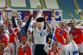 Leyton Orient boss Richie Wellens has reflected on Blackpool's EFL Trophy wins. The O's boss played for the Seasiders and won three trophies. (Image: Getty Images)