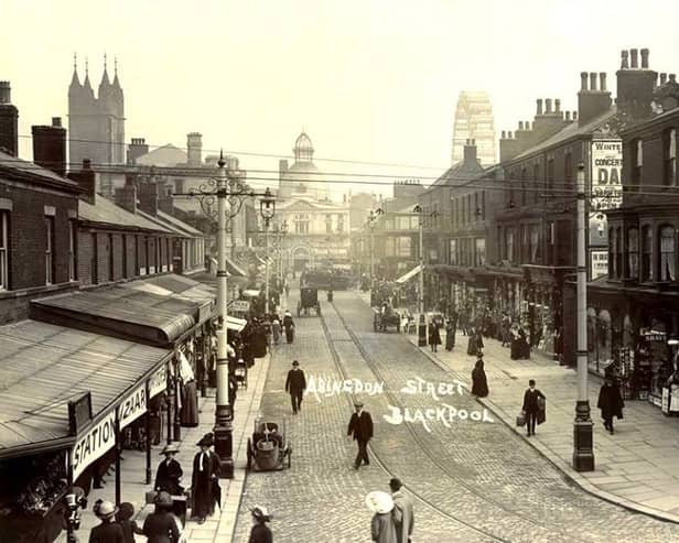 Abingdon Street in the early 20th century Pic courtesy of Blackpool Memories on Facebook www.facebook.com/BlackpoolMemories (blackpoolpostcards.co.uk)