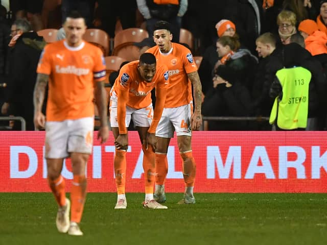 Blackpool's only achievable goal now is a League One play-off spot. The Seasiders were knocked out of the EFL Trophy. (Image: CameraSport - Dave Howarth)