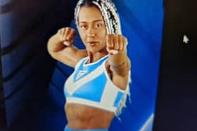 Nia Rutter is appearing on Gladiators this Saturday
