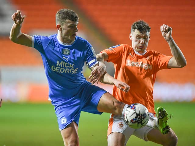 Blackpool are taking inspiration from rivals  Peterborough United and Bolton Wanderers. The Seasiders are in a promotion race with them. (Image: CameraSport - Dave Howarth)