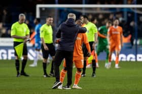 Karamoko Dembele has excelled during his loan spell at Blackpool. He is wanted by nine teams across the Premier League and Championship. (Image: CameraSport - Andrew Kearns)