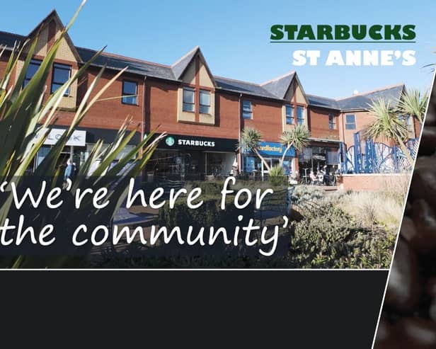 Starbucks insist they are there to 'do good in the community'