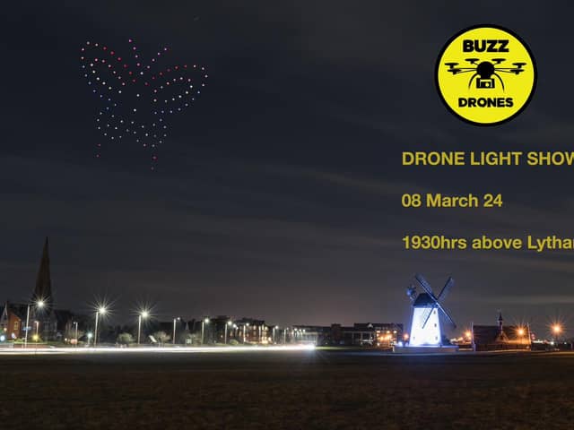 Drone light show to shine over Lytham Hall