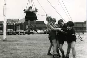 Boys at King Edward School 1975