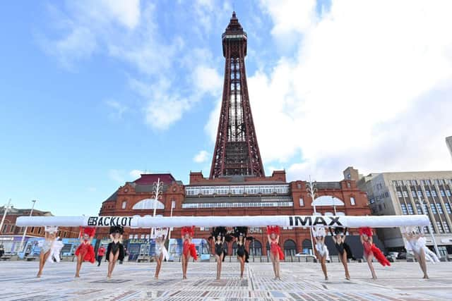 The Backlot Cinema & Diner's IMAX screen has arrived in Blackpool (Credit: Dave Nelson)