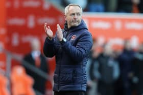 Blackpool hope to follow up their win against Bolton Wanderers against Leyton Orient. Neil Critchley reveals the current injury situation. (Image: CameraSport - Rich Linley)