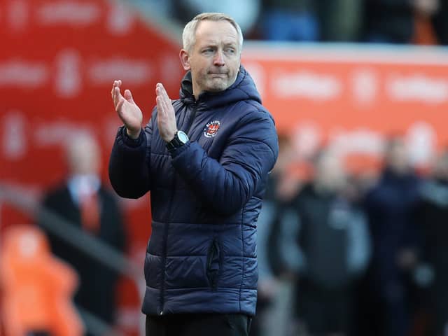 Blackpool hope to follow up their win against Bolton Wanderers against Leyton Orient. Neil Critchley reveals the current injury situation. (Image: CameraSport - Rich Linley)