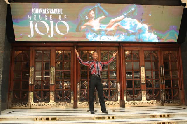 Johannes attends his 'House Of Jojo' photocall at the London Palladium in June 2023. (Photo by Lia Toby/Getty Images)