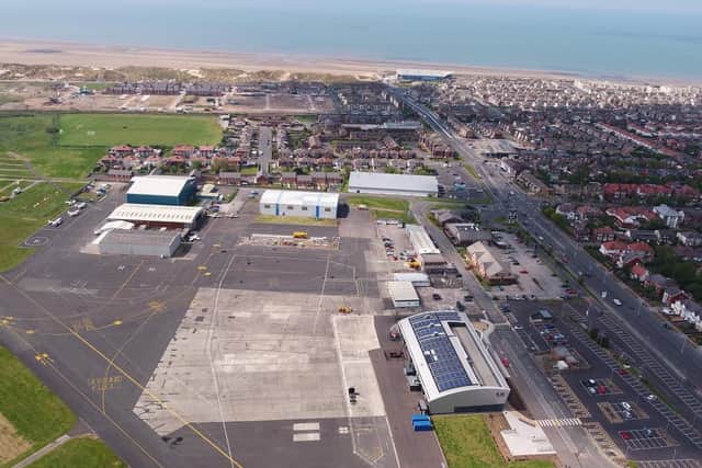 Some residents wanted Blackpool Airport to be reopened for international flights